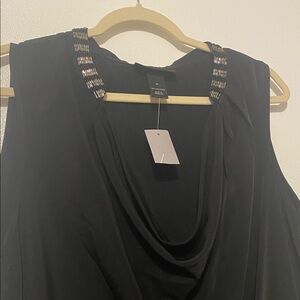 LANE BRYANT Sleeveless Sequin detailed Top Pit to Pit 23 Length 30.5 in Size 18